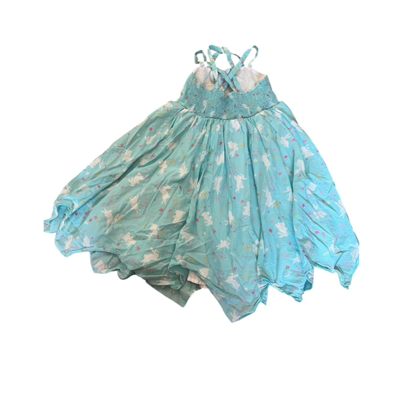 GIRLS CYNTHIA ROWLEY Dress 8 Printed Tank Long - Picture 3 of 9